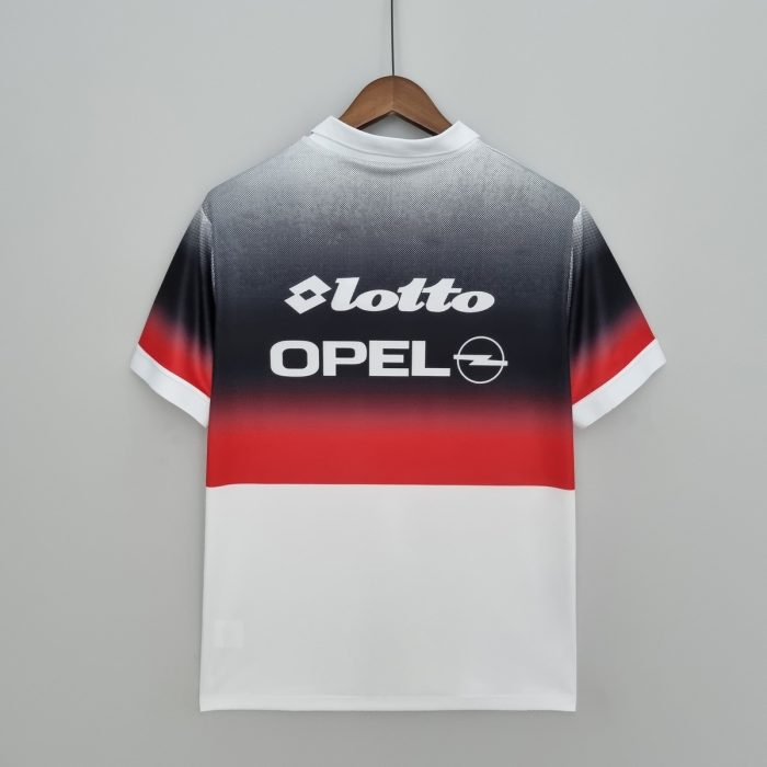 Retro AC Milan 95/96 Training Suit Black & White - 图片 2