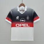 Retro AC Milan 95/96 Training Suit Black & White - 图片 8