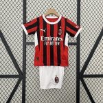 24/25 AC Milan Home Kids Jersey