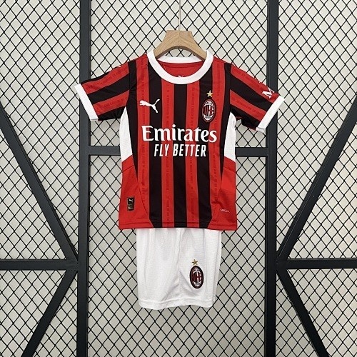 JER-5760_1 24/25 AC Milan Home Kids Jersey - 图片 1
