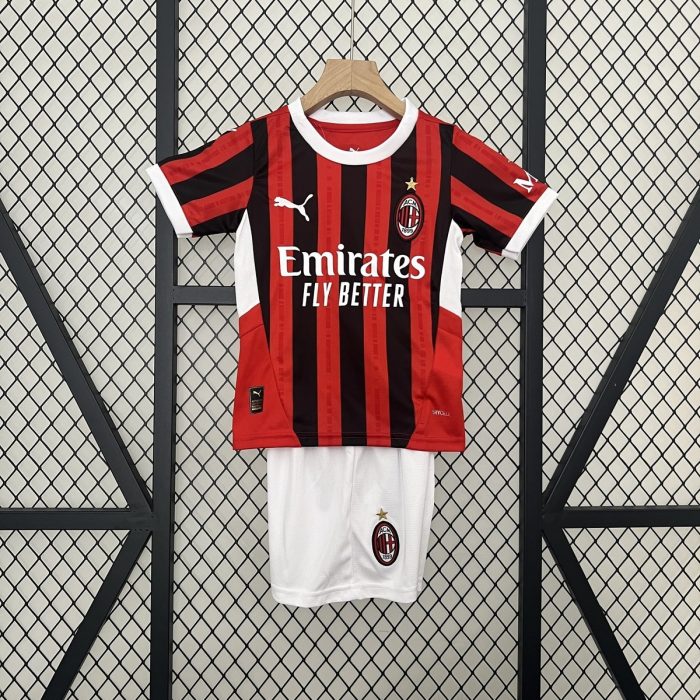 24/25 AC Milan Home Kids Jersey - 图片 4
