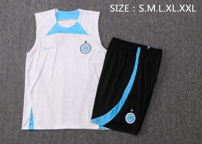 Inter Milan 22/23 White Vest - 图片 6