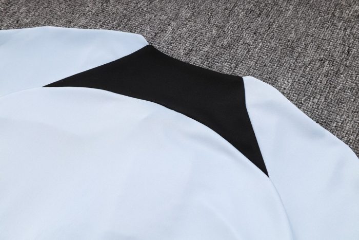 Inter Milan 23-24 Half Zip Jacket Light Gray - 图片 5