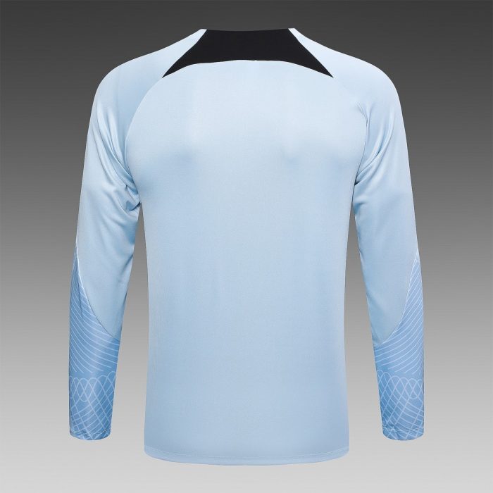 Inter Milan 23-24 Half Zip Jacket Light Gray - 图片 8