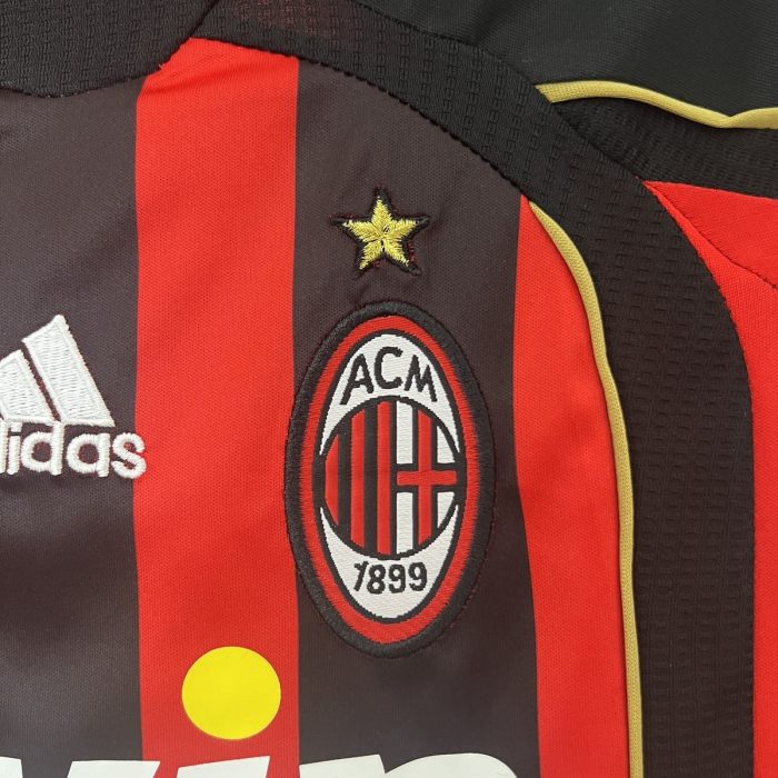 AC Milan 2006/07 Home Kids Jersey - 图片 6
