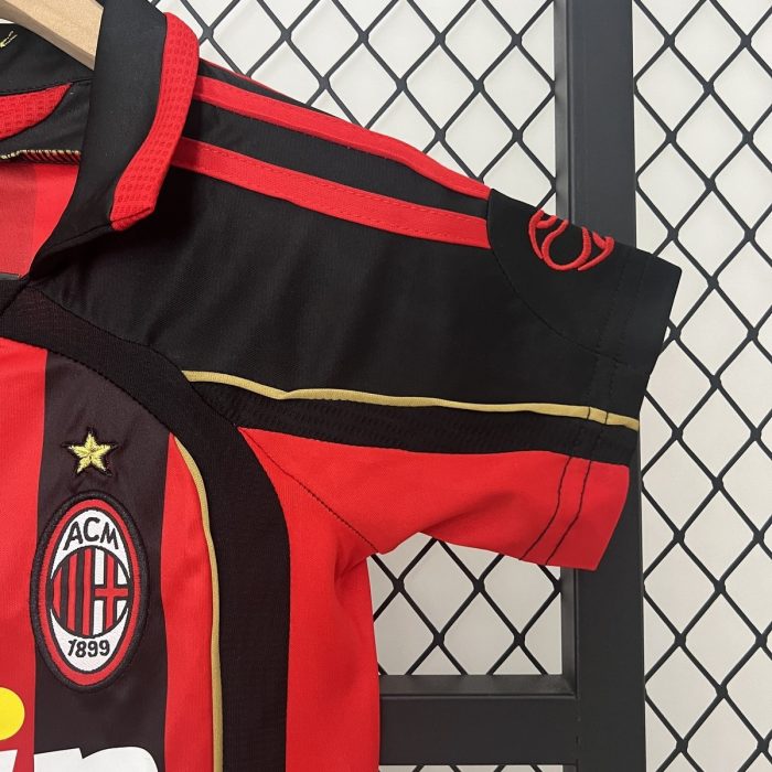 AC Milan 2006/07 Home Kids Jersey - 图片 7