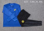 Inter Milan 23-24 Half-Zip Jacket Colorful Blue - 图片 2