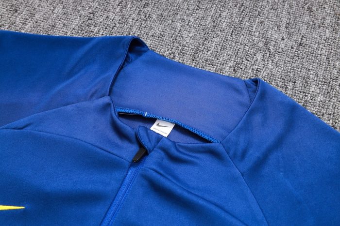 Inter Milan 23-24 Half-Zip Jacket Colorful Blue - 图片 6