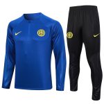 Inter Milan 23-24 Half-Zip Jacket Colorful Blue - 图片 8