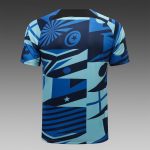 Inter Milan 22/23 Blue Splatter Print Short Sleeve Training Suit - 图片 7