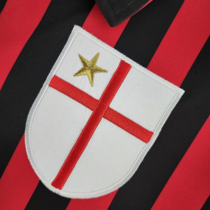 AC Milan 1999/2000 Home Retro Long Sleeve Jersey - 图片 8