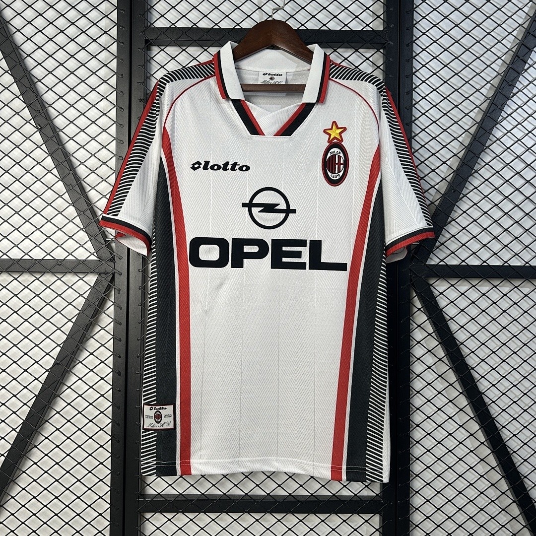 JER-5775_1 AC Milan 1998/99 Away Retro Jersey - 图片 1