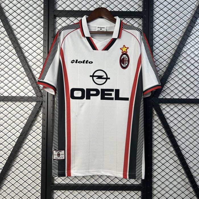 AC Milan 1998/99 Away Retro Jersey - 图片 3