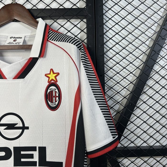 AC Milan 1998/99 Away Retro Jersey - 图片 6