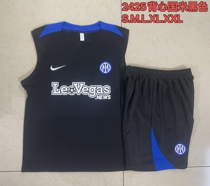 Inter Milan 24-25 Vest Black - 图片 9