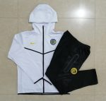 Inter Milan 22/23 White Long Zip Jacket with Hood - 图片 9
