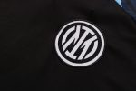 Inter Milan 2022-2023 Black Training Short Sleeve Set (with Pants) - 图片 5
