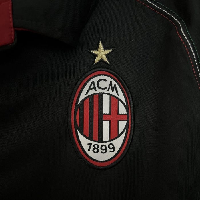AC Milan 2012/2013 Retro Black Jersey - 图片 8