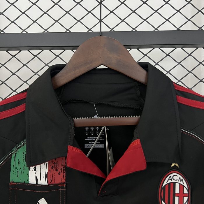 AC Milan 2012/2013 Retro Black Jersey - 图片 9