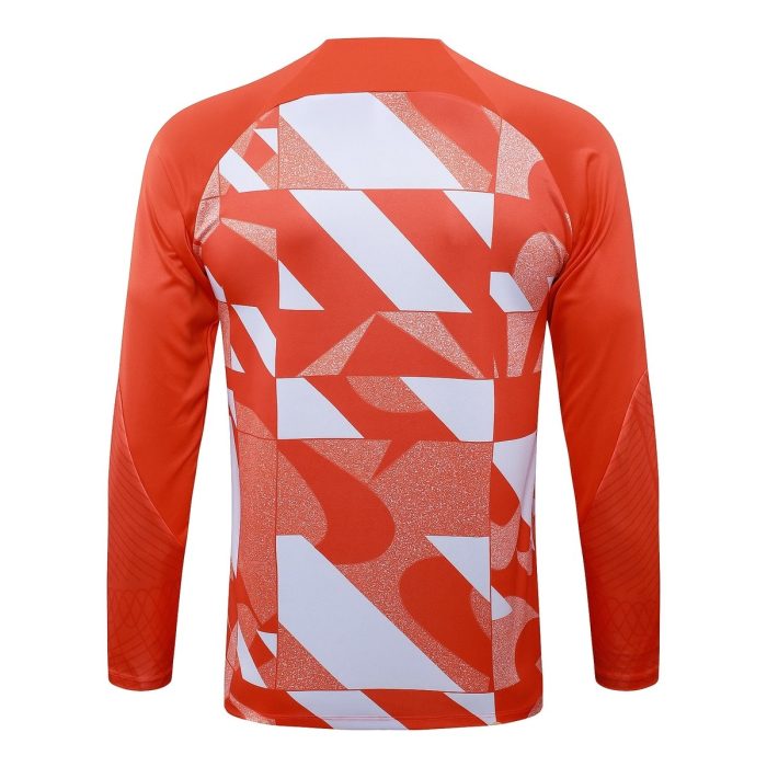 Inter Milan 24-25 Orange Half-Zip Jacket - 图片 7