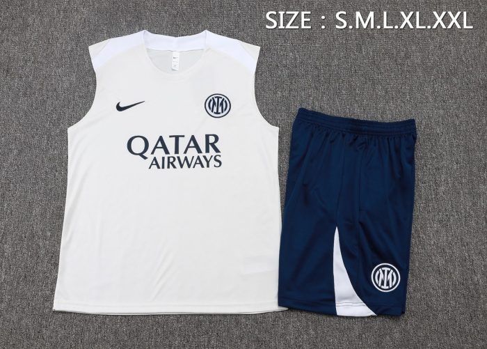 Inter Milan Vest White - 图片 2