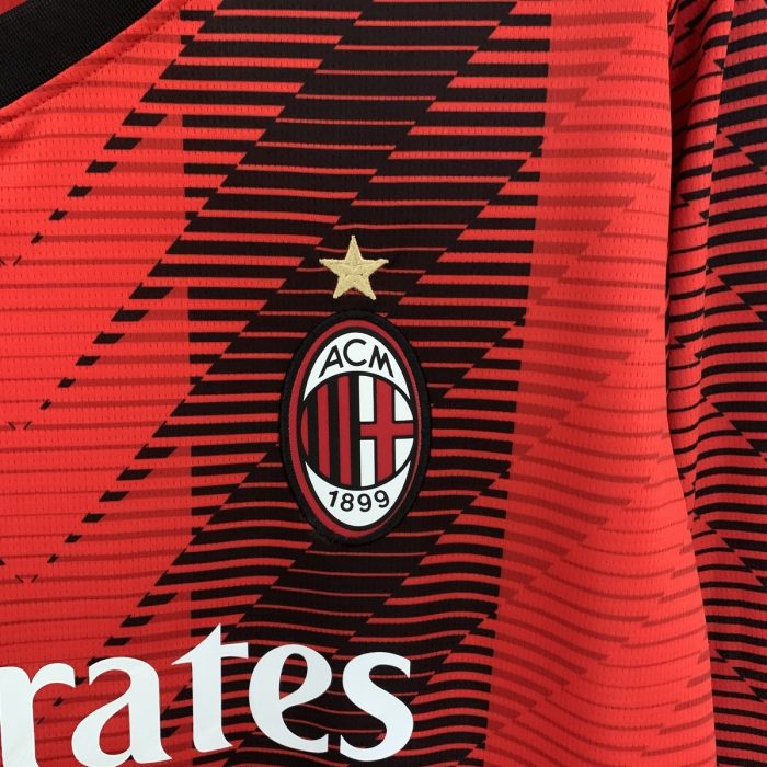AC Milan 23/24 Home Long Sleeve Jersey - 图片 9