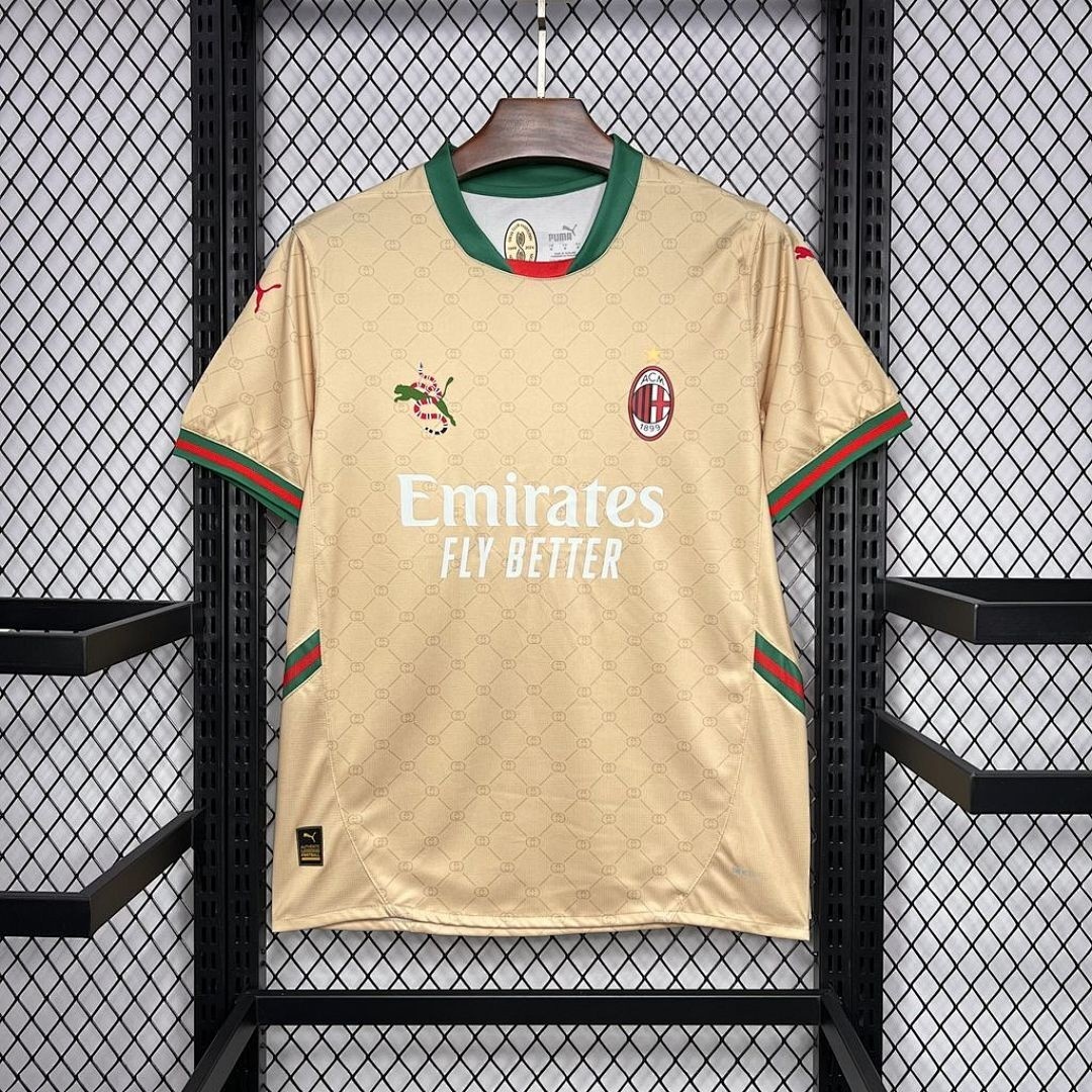 JER-5792_1 AC Milan 2024/25 Gucci Co-branded Edition - 图片 1