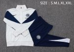 Inter Milan Long Zipper Jacket in White - 图片 2