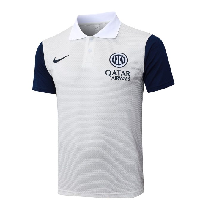 Inter Milan Polo Shirt Off White - 图片 8