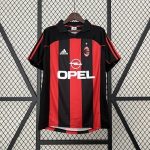 AC Milan 2001/2002 Home Retro Shirt