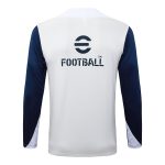 Inter Milan 2526 Half-Zip Jacket in White - 图片 7