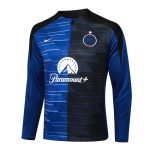 Inter Milan 24-25 Half-Zip Jacket Colorful Blue Spray Print - 图片 4