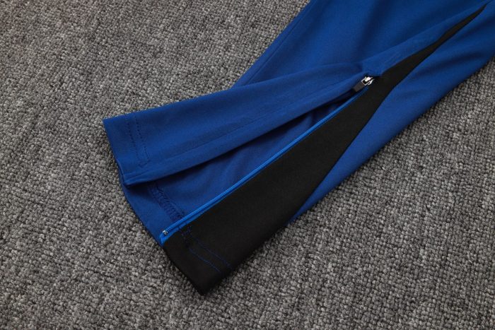 Inter Milan 24-25 Half-Zip Jacket Colorful Blue Spray Print - 图片 5