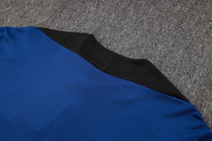 Inter Milan 24-25 Half-Zip Jacket Colorful Blue Spray Print - 图片 7