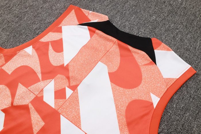 Inter Milan 24-25 Orange Splatter Vest - 图片 3