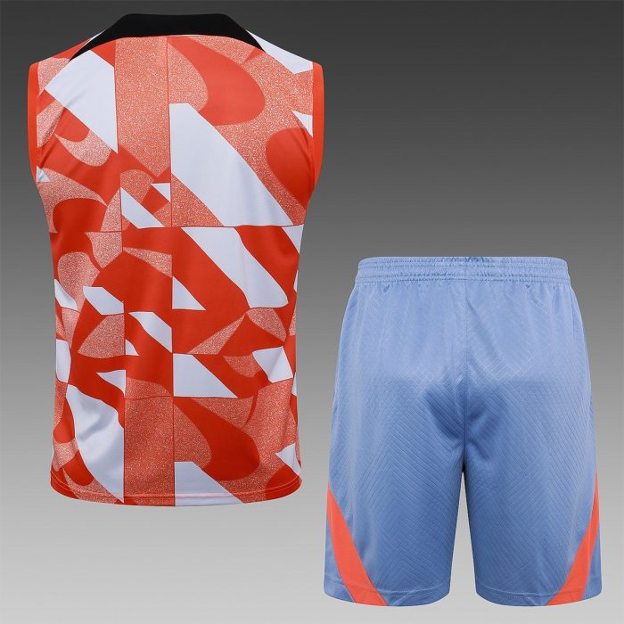 Inter Milan 24-25 Orange Splatter Vest - 图片 6