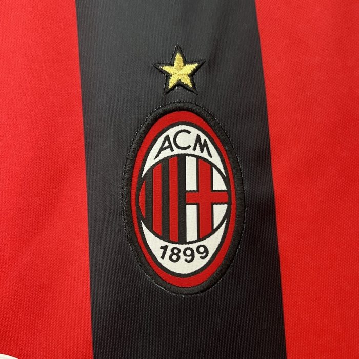 AC Milan 2000/2001 Home Retro Shirt - 图片 2