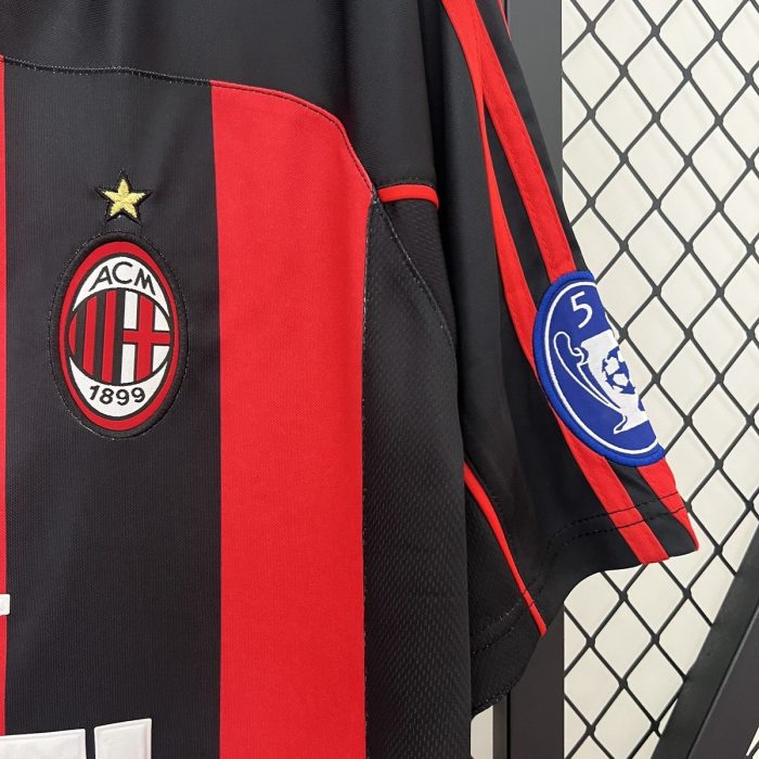 AC Milan 2000/2001 Home Retro Shirt - 图片 3
