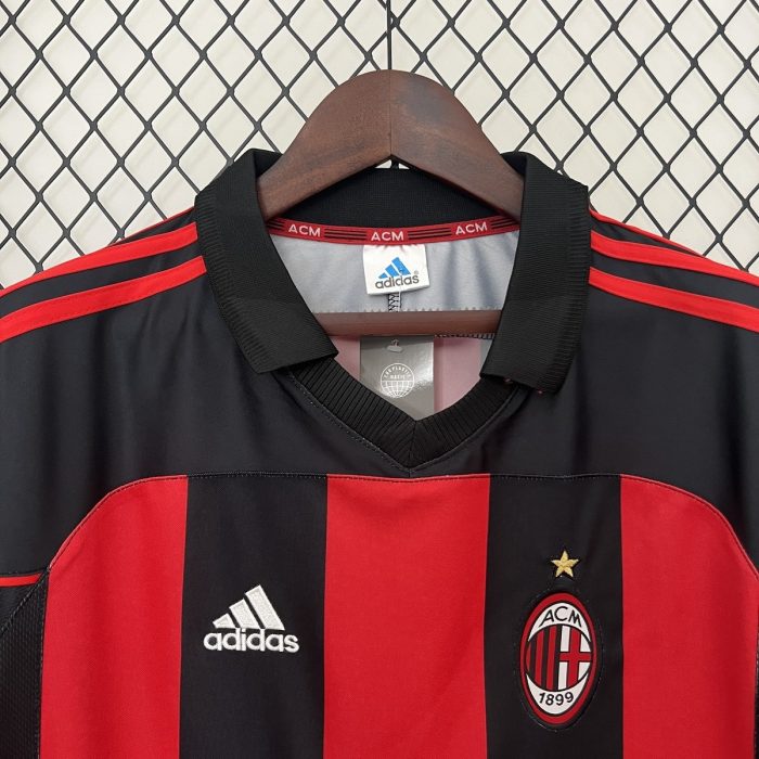 AC Milan 2000/2001 Home Retro Shirt - 图片 4