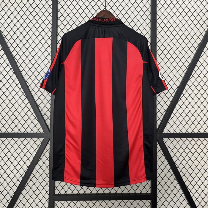 AC Milan 2000/2001 Home Retro Shirt - 图片 7