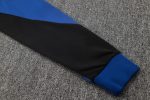 Inter Milan 24-25 Long Zipper Jacket Navy Blue Spray Print - 图片 3