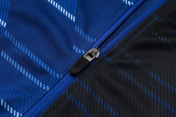 Inter Milan 24-25 Long Zipper Jacket Navy Blue Spray Print - 图片 6