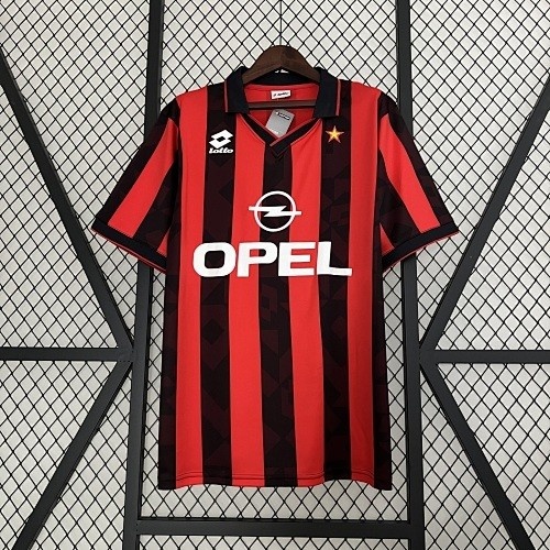 JER-5810_1 AC Milan 1988/89 Home Retro Shirt - 图片 1
