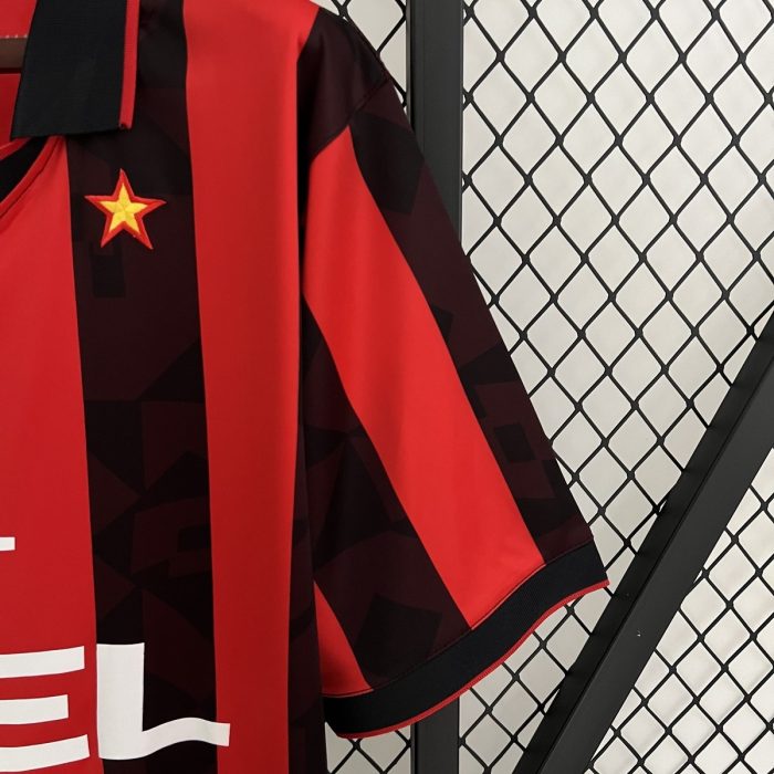 AC Milan 1988/89 Home Retro Shirt - 图片 6