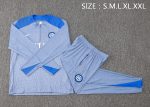 Inter Milan 24-25 Light Blue Player Version Half-Zip Jacket - 图片 2