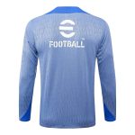 Inter Milan 24-25 Light Blue Player Version Half-Zip Jacket - 图片 7