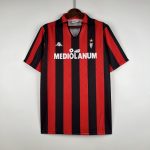 AC Milan 1989-1990 Home Retro Shirt - 图片 3