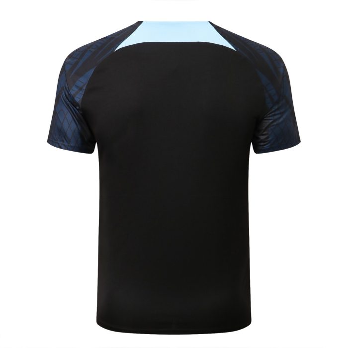 Inter Milan 22-23 Black Short Sleeve Training Set with 5-Panel Shorts - 图片 8