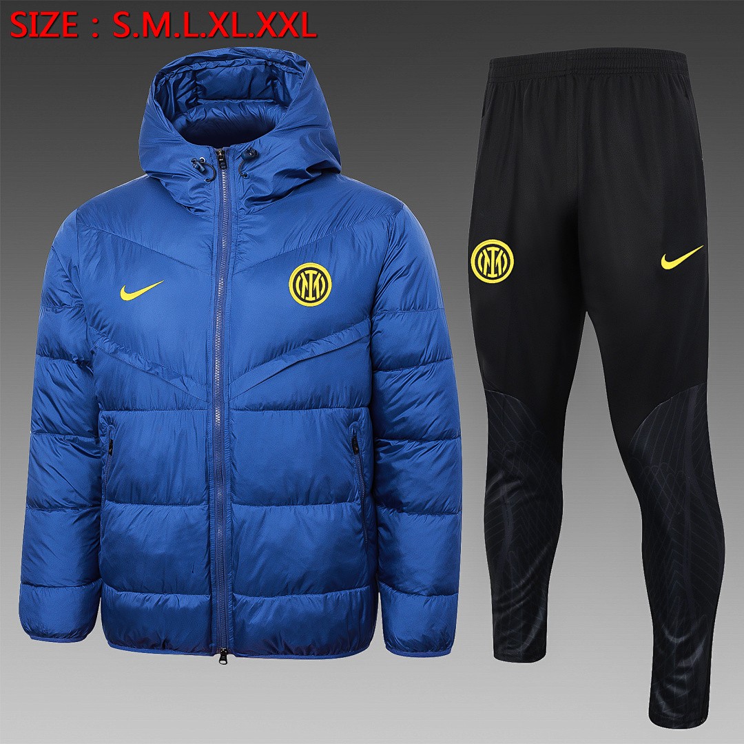 Inter Milan 23-24 Color Blue Cotton Jacket