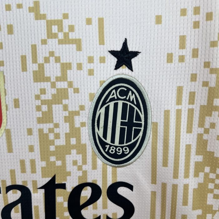 AC Milan 23/24 Yellow Home Jersey - 图片 4